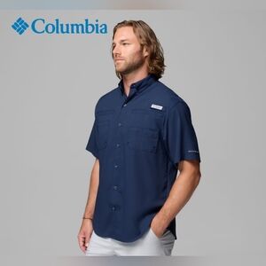 Columbia Men's Navy Blue Shirt